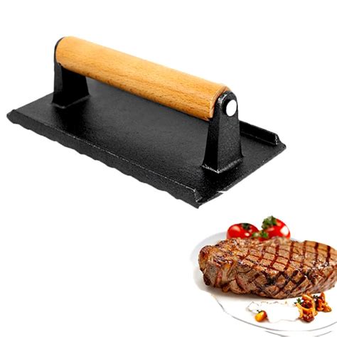 Kitchenaid is made for people who love to cook, and exists to make the kitchen a place of endless possibility. Cast Iron Metal Beef Lamb Press Barbecue Tools Wooden ...