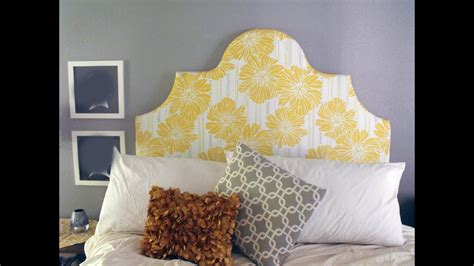 Diy Fabric Covered Headboard Instructions Youtube