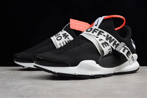 Nike off white wallpaper black. New Year Deals OFF-WHITE X Nike Sock Dart Black White ...