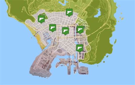 Gta 5 Car Locations Map