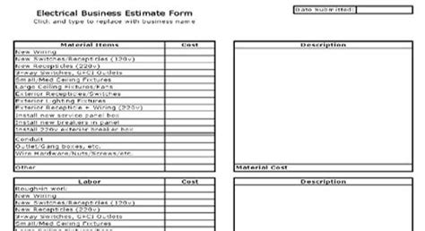 Need a local electrician in atlanta? Free Electrical Estimating Spreadsheet | Proposal ...