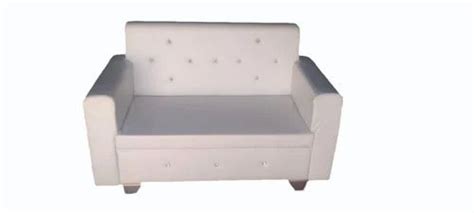 Seating Capacity 2 Seater White Rexine Sofa For Tent House At Rs 6000