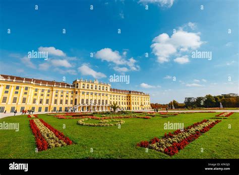 Schonbrunn Palace Is Imperial Summer Residence Located In Vienna Hi Res