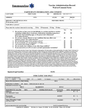 Check spelling or type a new query. 125 Printable Blank Immunization Record Card Forms and ...