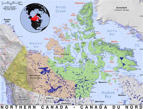 Northern Canada · Public Domain Maps By Pat The Free Open Source