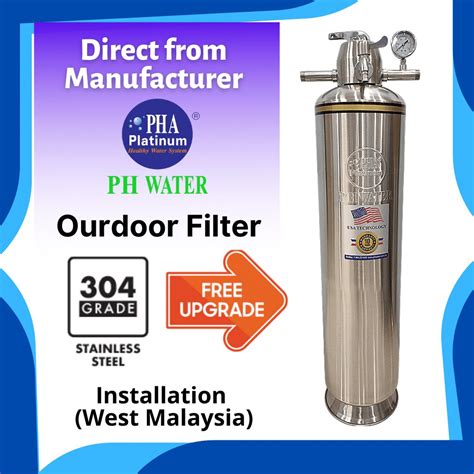 Outdoor Water Master Filter In Malaysia Full Stainless Steel