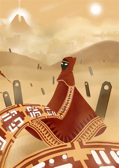 Artwork Masked Travelers Journey Thatgamecompany Ubicaciondepersonas