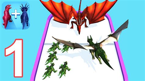 Merge Master Dinosaur Fusion Walkthrough Gameplay Part 1 Intro
