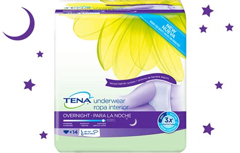Free Sample Of Tena Overnight Underwear Whole Mom