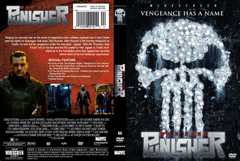 War Zone Punisher Dvd Covers Punisher Zone Castle War Movie