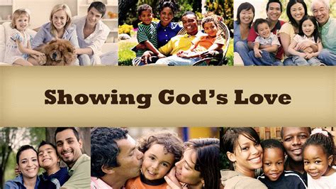 Showing Gods Love 1 Corinthians 13 By Pastor Dan Walker Messages