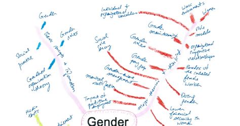 Mind Mapping The Topic Of Gender