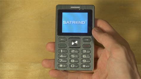 Satrend A10 Mini Card Phone First Look Youtube