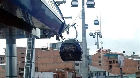 El Alto Inauguran Línea Azul La Más Larga Del Teleférico Erbol