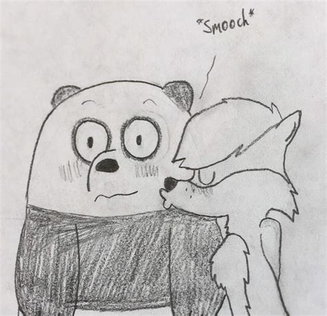 Panda Kisses We Bare Bears Amino