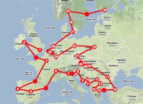 Train Travel In Europe Map States Map Of The Us