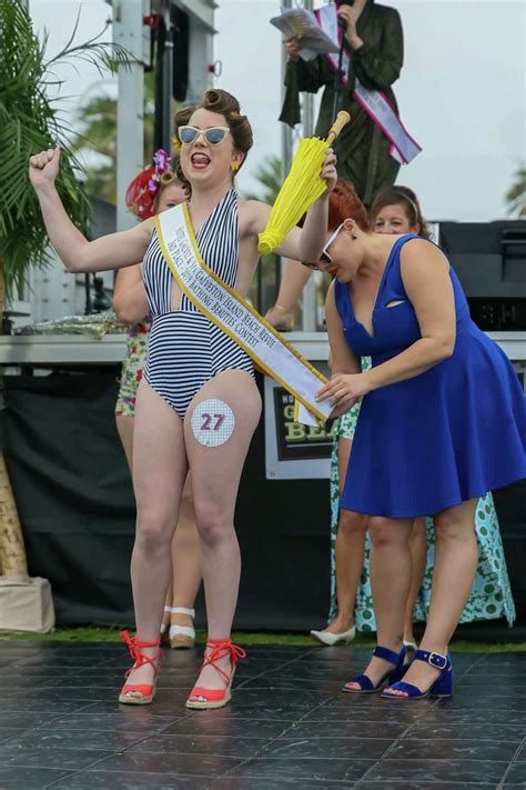 Bathing Beauties Show Off At Annual Galveston Contest