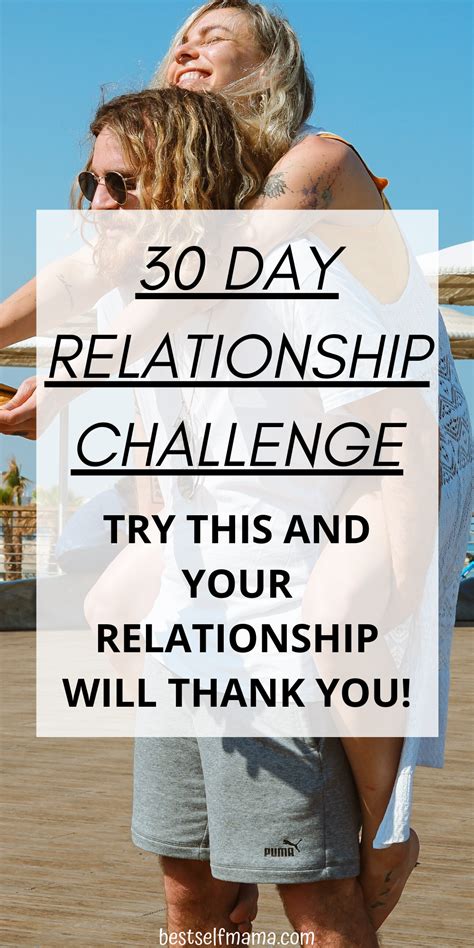 30 Day Relationship Challenge Relationship Challenge Marriage Help
