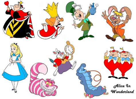 Alice In Wonderland 1951 Characters