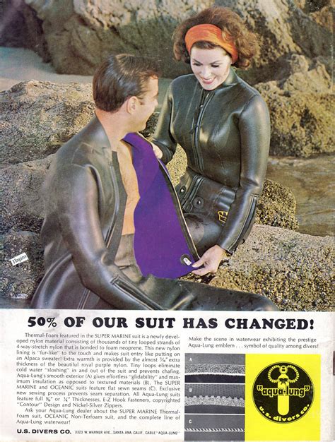 Wetsuit Ad This Is When Most Surfers Used Dive Wetsuits Hagins