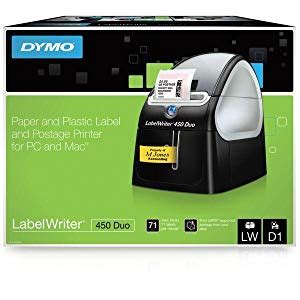 Dymo S0838940 LabelWriter 450 Duo Stampante Per Etichette Nero