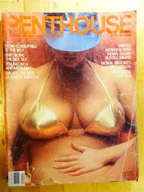 Penthouse Magazine April 1981 Sherry Moran Joanne Latham Michelle