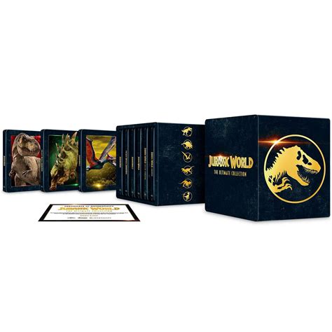 Jurassic World Ultimate Collection 4k Uhd Blu Ray Steelbook Bluraymania