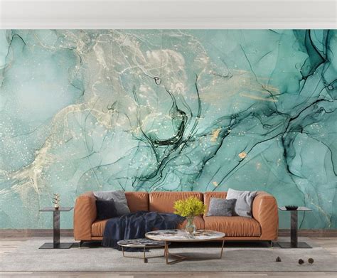 Art Wallpaper Peel And Stick Self Adhesive Marble Wall Mural Etsy