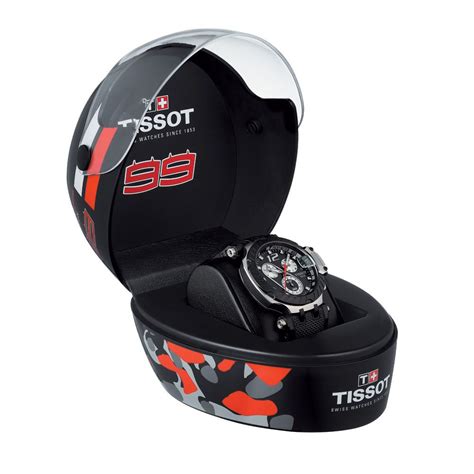 tissot t race motogp limited edition jorge lorenzo chronograph 43mm schwarz t115 417 27 057 00