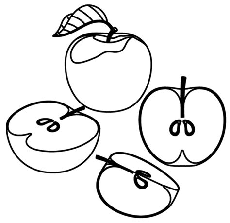 Coloriages à Imprimer Pomme Numéro 56444