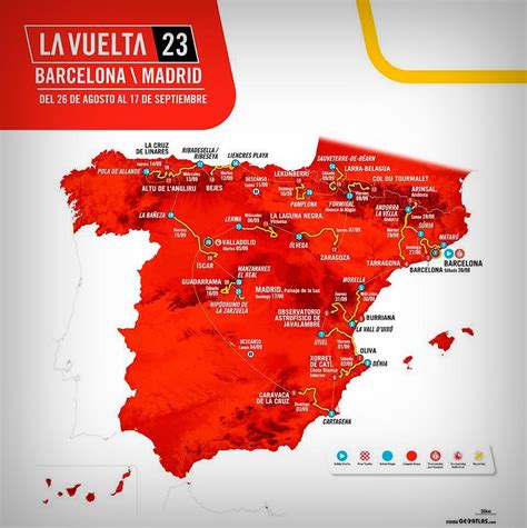 Presentado El Recorrido De La Vuelta A España 2023 Con 11 Salidas Y 8 Metas Inéditas
