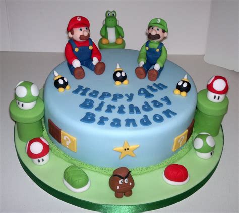 Want to make an easy spiderman birthday cake? Mario and Luigi Birthday Cake | Liz | Flickr