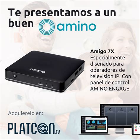 Platcon Tv Presenta El Nuevo AMIGO X De Amino Communications Este STB
