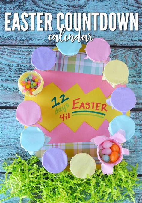 Easter Countdown Calendar A Fun Way To Count Down The Days Till Easter
