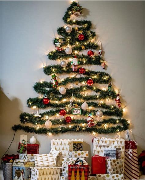 Learn How To Make A Christmas Tree On The Wall And Get Decor Tree Ideas