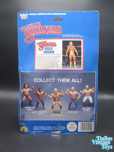 1984 Titan Sports Ljn Wrestling Superstars Hulk Hogan 7a