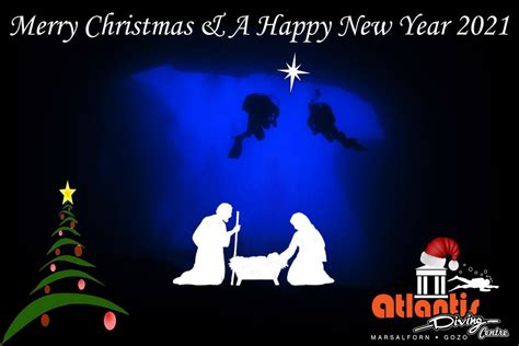 Merry Christmas And A Happy New Year 2021 Atlantis Gozo Merry