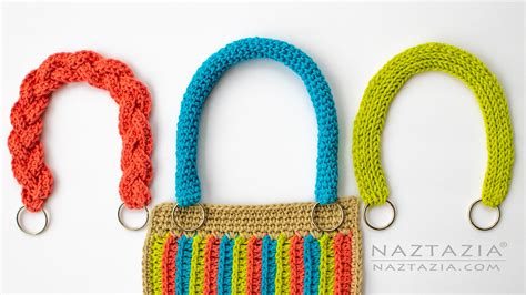 How To Crochet Handbag Handles Naztazia