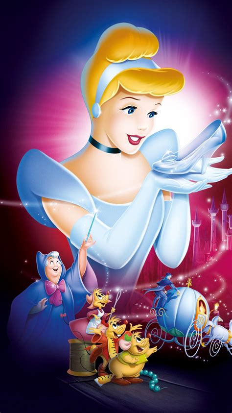 Cinderella 1950 Phone Wallpaper Moviemania Disney Posters Cross