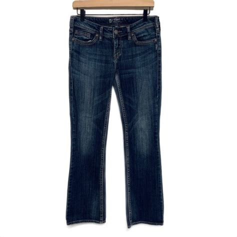 Silver Jeans Aiko Bootcut Mid Rise Denim Jeans
