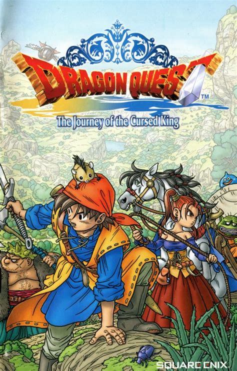 Dragon Quest Viii Journey Of The Cursed King 2004 Playstation 2 Box Cover Art Mobygames