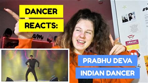 Dancer Reacts Prabhu Deva Dance Perfomance Didn T Expect That Youtube