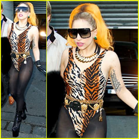 Lady Gaga Leopard