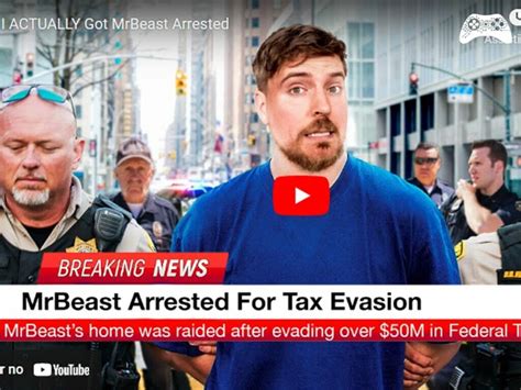 MrBeast é preso em vídeo pela Polícia