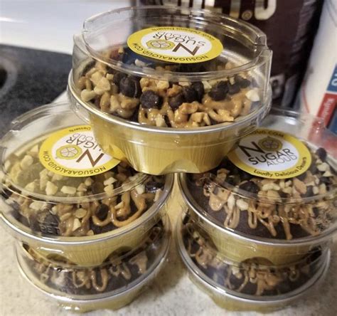 There are even some no carb desserts here. No Sugar Aloud Brownie Mix Low carb healthy dessert ...