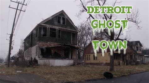 Detroit Is Becoming A Ghost Town Youtube