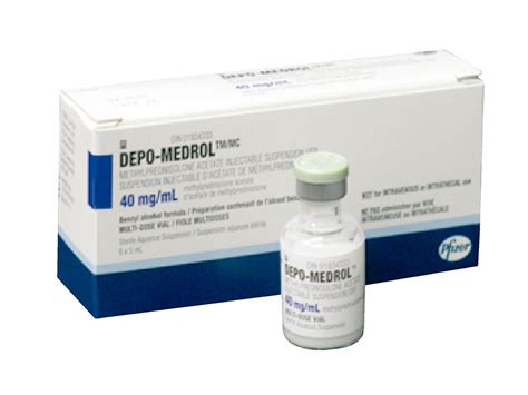 Depo Medrol 40 Mgml Polymed Chirurgical Inc