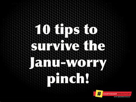 The Janu Worry Food Crisis