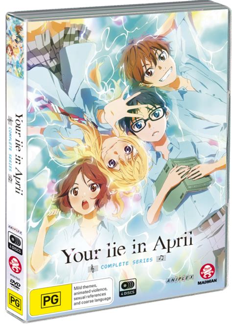Your Lie In April Complete Series Dvd Madman Entertainment