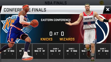 Nba2k My Career Conference Finals Knicks Vs Wizards Live Stream Youtube